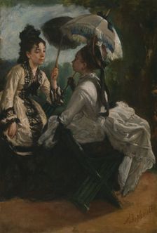 The Conversation, 1875/79. Creator: Marcellin Desboutin