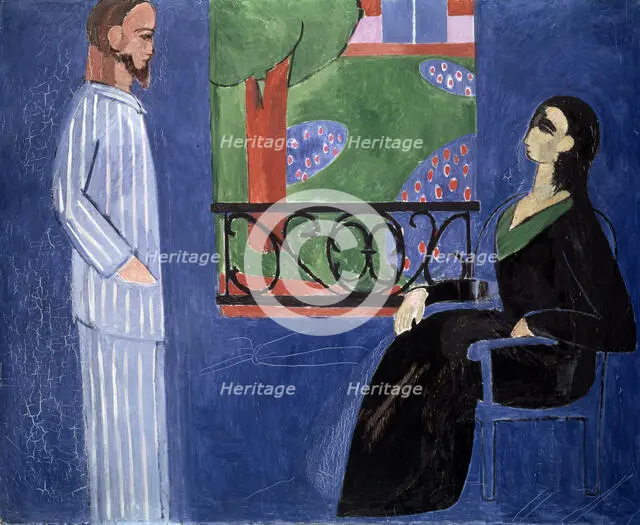'The Conversation', 1908-1912.  Creator: Henri Matisse.