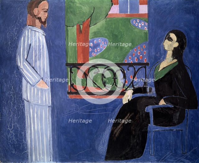 'The Conversation', 1908-1912.  Creator: Henri Matisse.