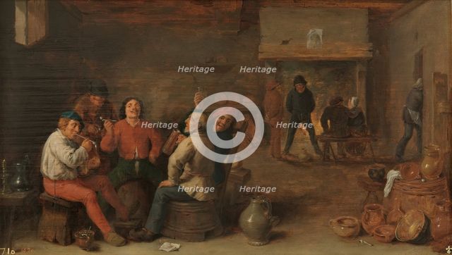 The Conversation, c1633. Creator: David Teniers II.