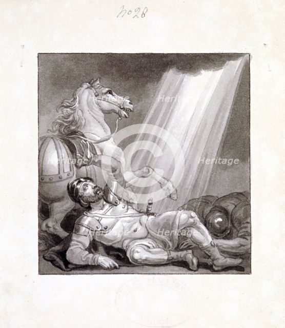 'The Conversion of Saul', c1810-c1844. Artist: Henry Corbould 