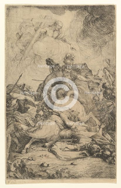 The Conversion of Saul, ca. 1650-1725. Creator: H Bem.