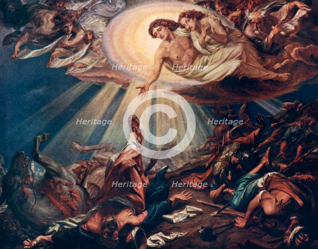 'The Conversion of Saul of Tarsus', 1926.Artist: Frederic Shields