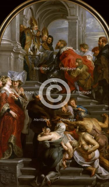 The Conversion of Saint Bavo, 1623-1624. Creator: Rubens, Pieter Paul (1577-1640).