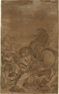 The Conversion of Saint Paul, 17th century. Creator: Unknown