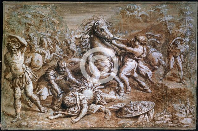 The Conversion of Saint Paul', 17th century. Artist: Pietro da Cortona