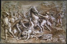 The Conversion of Saint Paul 17th century. Artist: Pietro da Cortona