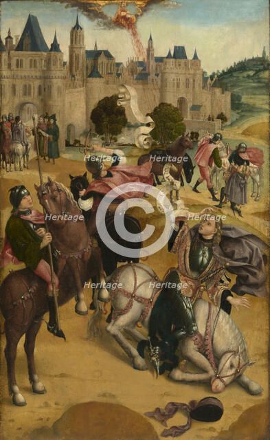 The Conversion of Saint Paul, 1500-1525. Creator: Anon.