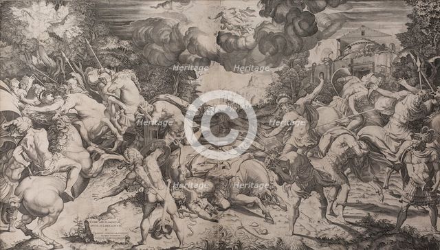 The Conversion of Saint Paul, 1545. Creator: Salviati (Rossi), Francesco (1510-1563).