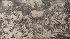 The Conversion of Saint Paul, 1545. Creator: Salviati (Rossi), Francesco (1510-1563)