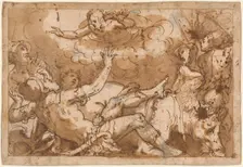 The Conversion of Saint Paul, 1554. Creator: Giorgio Vasari