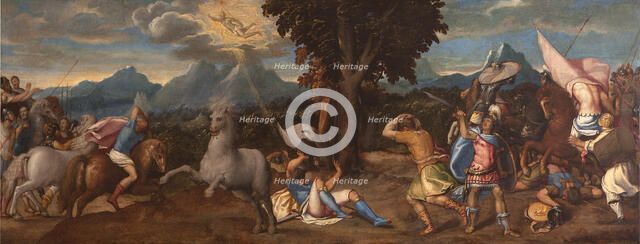 The Conversion of Saint Paul, 1550-1555. Creator: Licinio, Giulio (1527-1591).