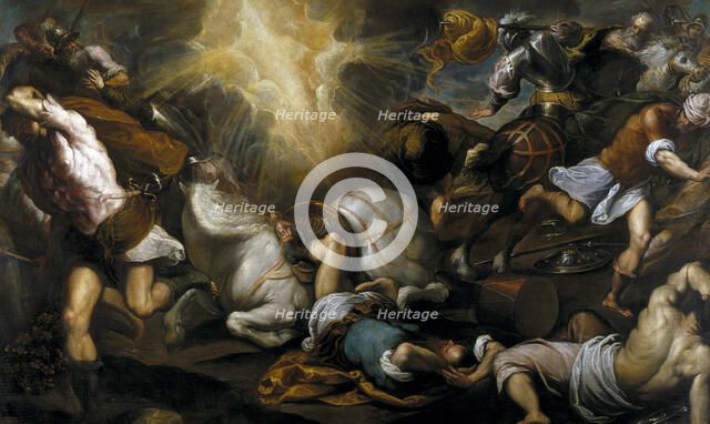 The Conversion of Saint Paul, 1592. Artist: Palma il Giovane, Jacopo, the Younger (1544-1628)
