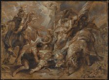 The Conversion of Saint Paul, 1640s. Creator: Abraham Jansz van Diepenbeeck