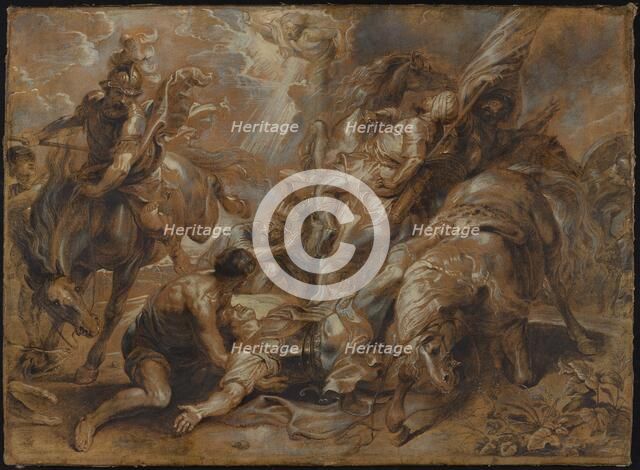 The Conversion of Saint Paul, 1640s. Creator: Abraham Jansz van Diepenbeeck.