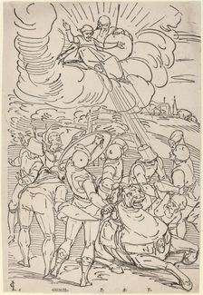 The Conversion of Saint Paul, c. 1600. Creator: Master G.G.N.