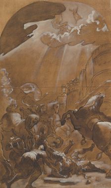 The Conversion of Saint Paul, ca. 1587-89. Creator: Lodovico Carracci