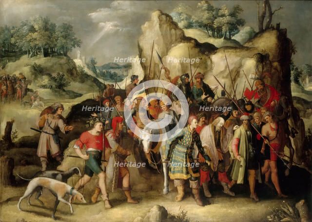 The Conversion of Saint Paul. Creator: Brueghel, Pieter, the Younger (1564-1638).