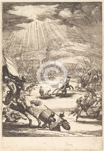 The Conversion of Saint Paul. Creator: Jacques Callot.