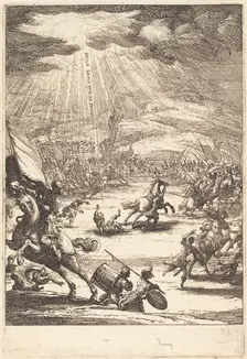 The Conversion of Saint Paul. Creator: Jacques Callot