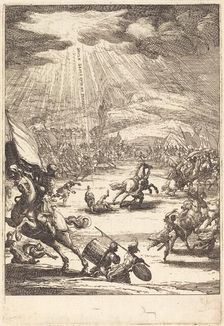 The Conversion of Saint Paul. Creator: Jacques Callot