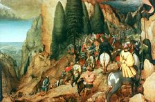 The Conversion of St Paul 1567. Artist: Pieter Bruegel the Elder