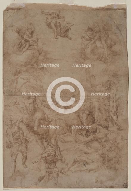 The Conversion of St. Paul, after 1575. Creator: Lelio Orsi (Italian, 1511-1587).