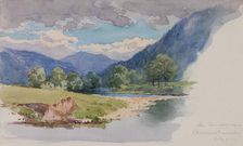 The Conway, near Llanrwst, Wales, 1899. Creator: George Elbert Burr