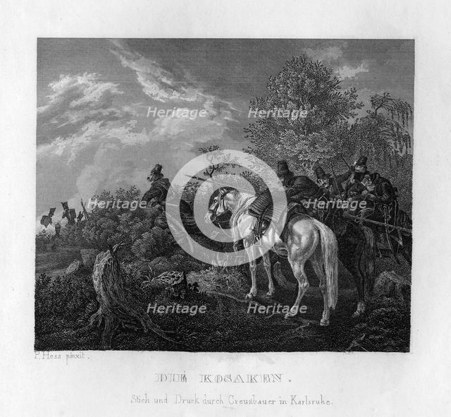 'The Cossacks', c1833. Creator: Unknown.