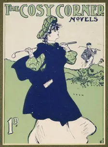 "The Cosy Corner", novel with golfing theme, c1906-c1909. Creator: Unknown