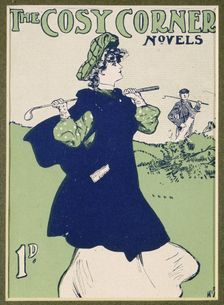"The Cosy Corner", novel with golfing theme, c1906-c1909. Creator: Unknown
