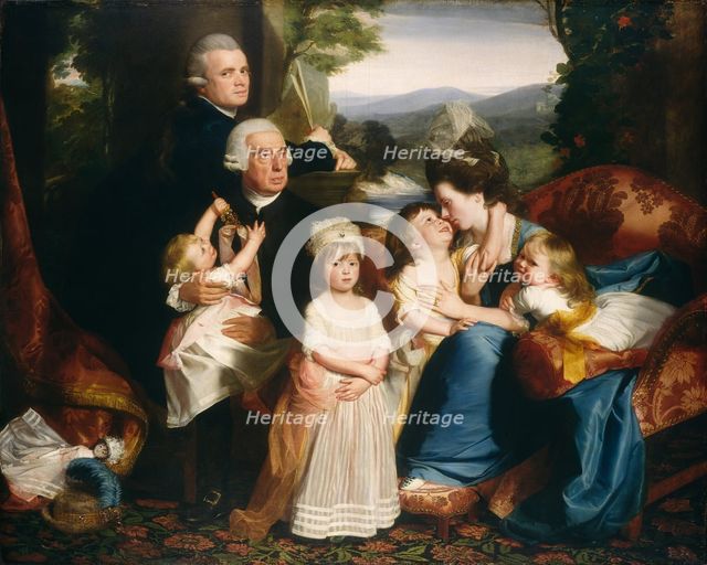 The Copley Family, 1776/1777. Creator: John Singleton Copley.