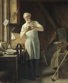 The Coppersmith, ca. 1898. Creator: Edgar Melville Ward