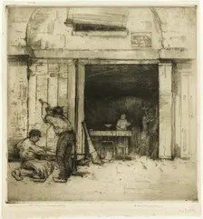 The Coppersmiths, 1900. Creator: Donald Shaw MacLaughlan