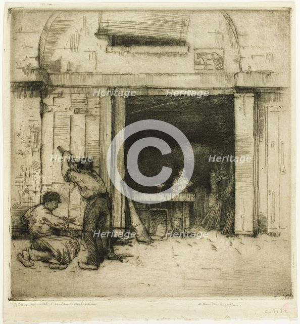 The Coppersmiths, 1900. Creator: Donald Shaw MacLaughlan.