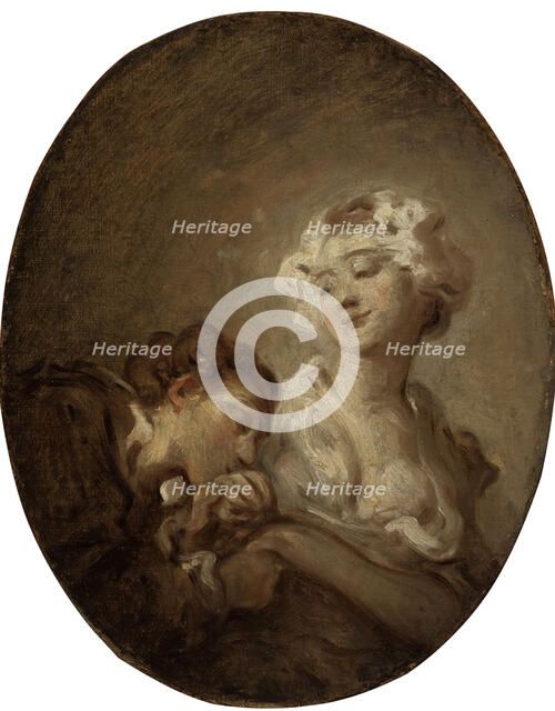The coquette and the youth. Creator: Fragonard, Jean Honoré (1732-1806).