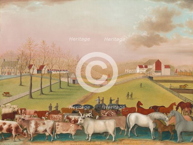 The Cornell Farm, 1848. Creator: Edward Hicks.