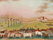 The Cornell Farm, 1848. Creator: Edward Hicks