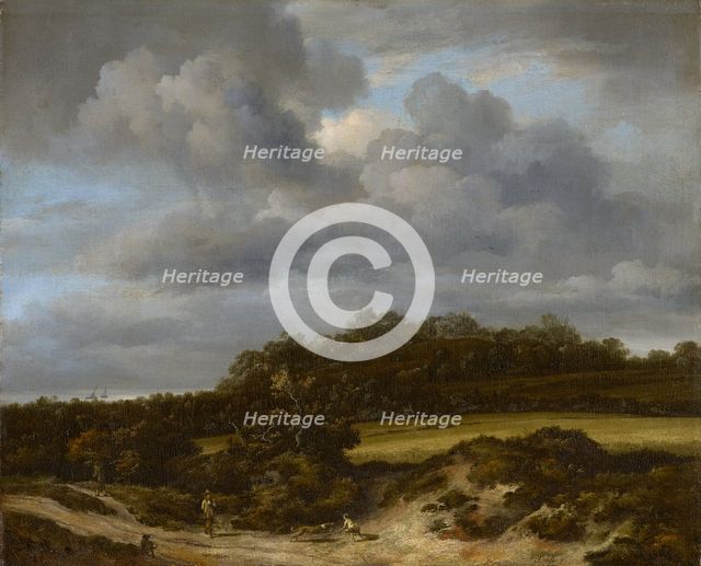 The Cornfield, 1660. Creator: Jacob van Ruisdael.