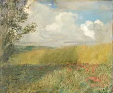 The cornfield 1888-1909. Creator: Charles Conder