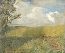 The cornfield 1888-1909. Creator: Charles Conder