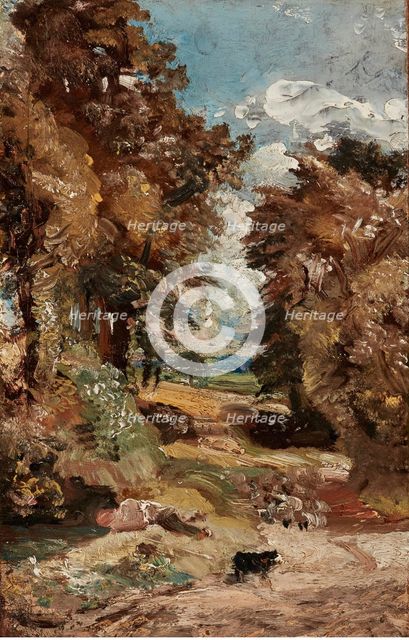 The Cornfield, about 1816. Creator: John Constable.