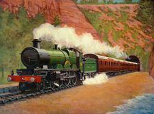 The "Cornish Riviera" Express (Great Western Railway) 1930. Creator: Unknown