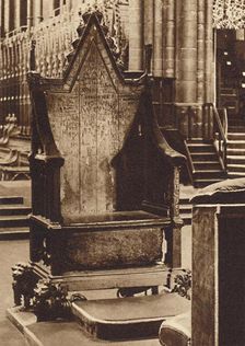 The Coronation Chair and the Stone of Scone 1937