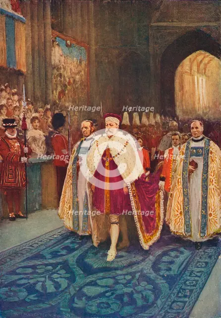 The Coronation of King Edward VII and Queen Alexandra, 1902 (1906). Artist: Unknown.
