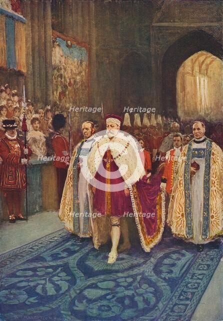 The Coronation of King Edward VII and Queen Alexandra, 1902 (1906). Artist: Unknown.