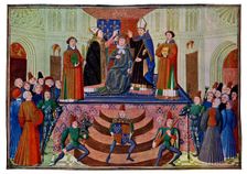 The Coronation of Henry IV, 1399 (15th Century)Artist: Master of the Harley Froissart