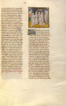 The Coronation of Herod; Miroir Historial, about 1475. Creator: Unknown