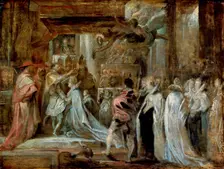 The Coronation of Marie de Medici 1622. Artist: Peter Paul Rubens