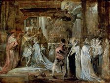 The Coronation of Marie de Medici 1622. Artist: Peter Paul Rubens